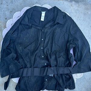 Shimmer, long sleeve blacktop